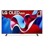 LG 42-Inch Class OLED evo C4 Series Smart TV 4K Processor Flat Screen with Magic Remote AI-Powered with Alexa Built-in (OLED42C4PUA, 2024) (Renewed)