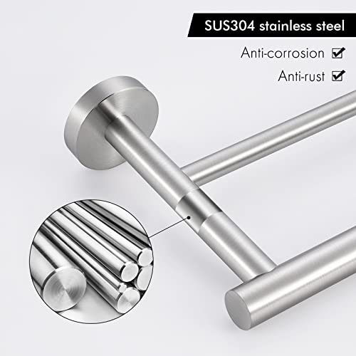 Kes Double Towel Bar 33.6 Inch, Towel Racks For Bathroom Towel Holder Sus304 Stainless Steel Rustproof Wall Mounted Brushed Finish, A2001S86-2 #TOP5