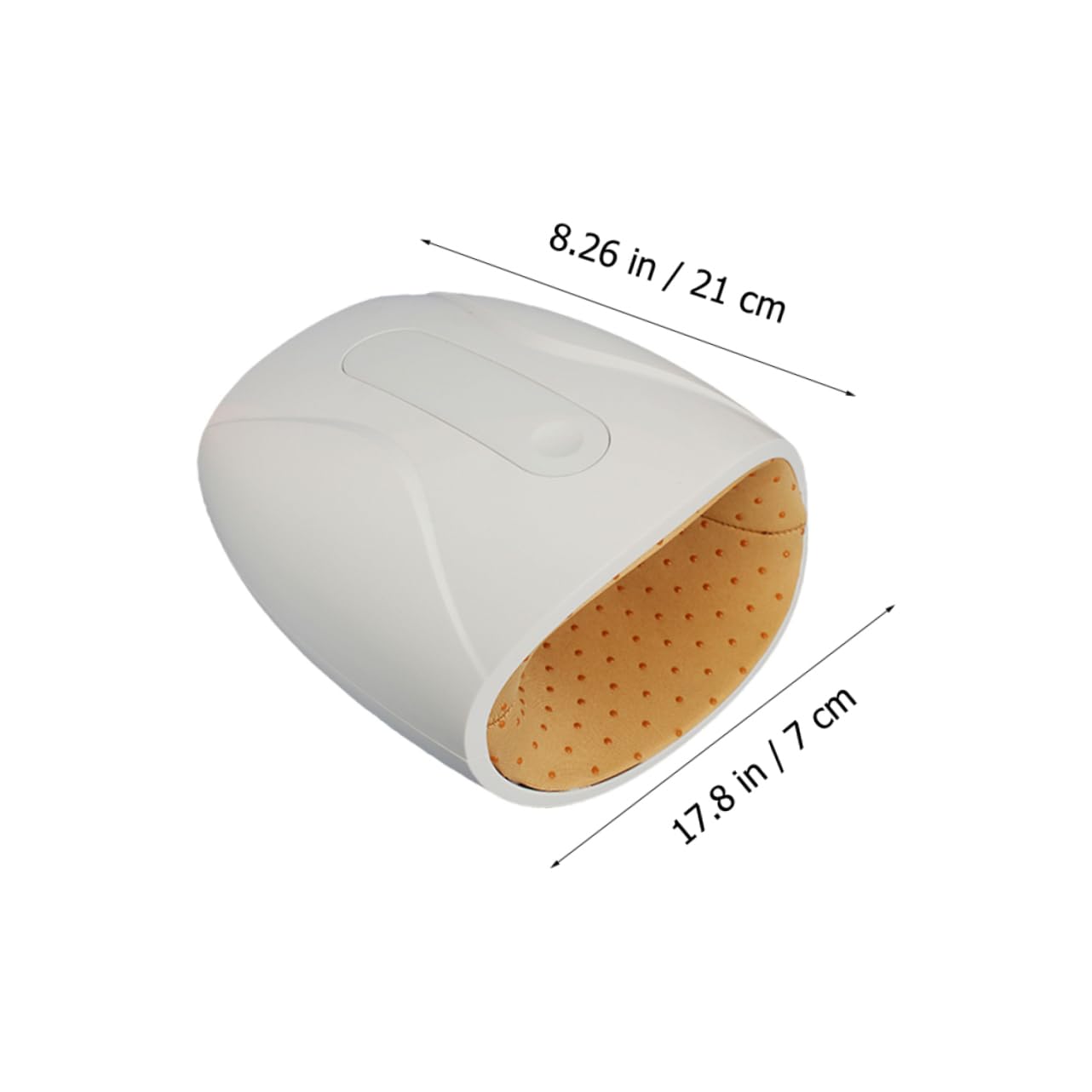 FOMIYES 1pezzi per Mani Elettrico Funzione di Calore e Stimolatore Muscolare per Polsi e Dita Leggero e Portatile per Uso Quotidiano