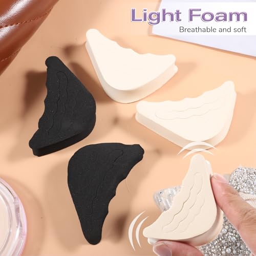 4 pares de rellenos para zapatos ajustables para mujer y hombre miniatura 5