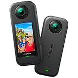AKASO 360 Action Camera - 5.7K 360 Video with 1/2' 48MP Sensors, 72MP 360 Photo, 360-SuperSmooth, Invisible Selfie Stick Effect, 360° Horizon Lock, AI Tracking Standard Combo