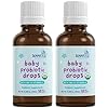 LOVEBUG Award Winning USDA Organic Probiotic for Infants & Babies 0-12 Months | Helps w/Colic, Reflux, Diarrhea, Constipation & Gas | Multi-Strain 5 Billion CFU | Liquid Drops (60 Days Supply) - 20ml