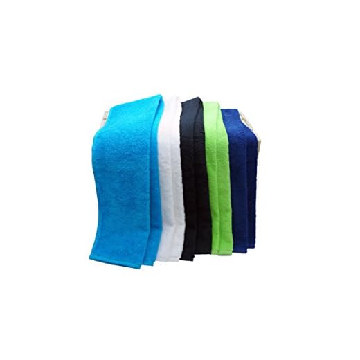 Corner4Shop Gym Fitness Sports Yoga Camping 100% Cotton Terry Towel Ultra Soft (Assorted 2-5 Pack)