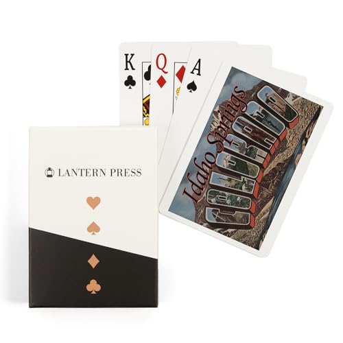 Lantern Press Idaho Springs, Colorado, 52 cartas póker