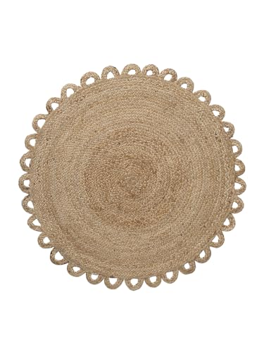 VERTBAUDET Tapis Rond en Jute FESTON Beige TU