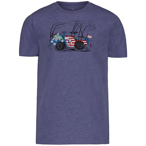 Image of Under Armour Boys' Short Sleeve Graphic T-Shirt, Soft & Comfortable, Outdoor Collection