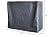 BroilPro Accessories Heavy Duty Firewood Vinyl Log rack cover 4' (4', black)