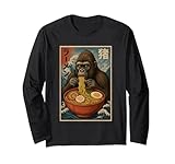 Photo Gallery gorilla mangiare ramen kawaii anime pet gorilla foodie art maglia a manica Photo Gallery gorilla mangiare ramen kawaii anime pet gorilla foodie art maglia a manica