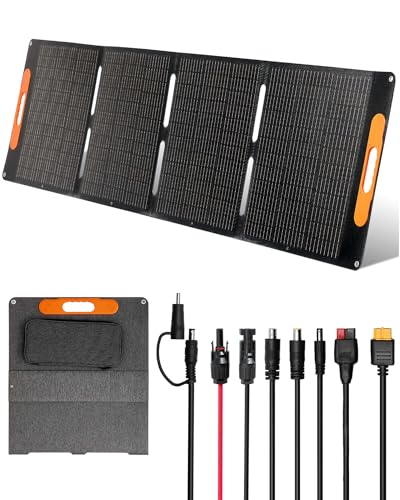 Panneau solaire portable 200W compatible Jackery Bluetti Anker pliable