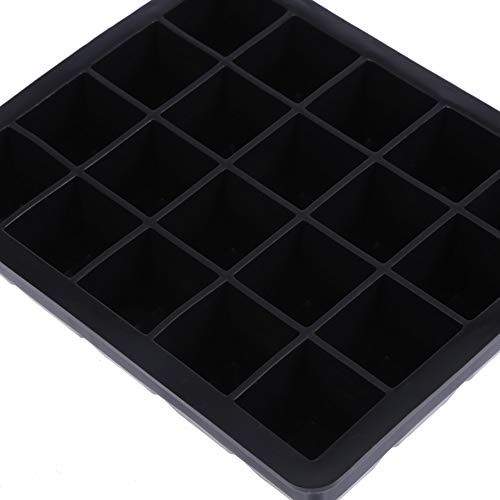 Molde de silicona para cubitos de hielo, 20 compartimentos miniatura 3