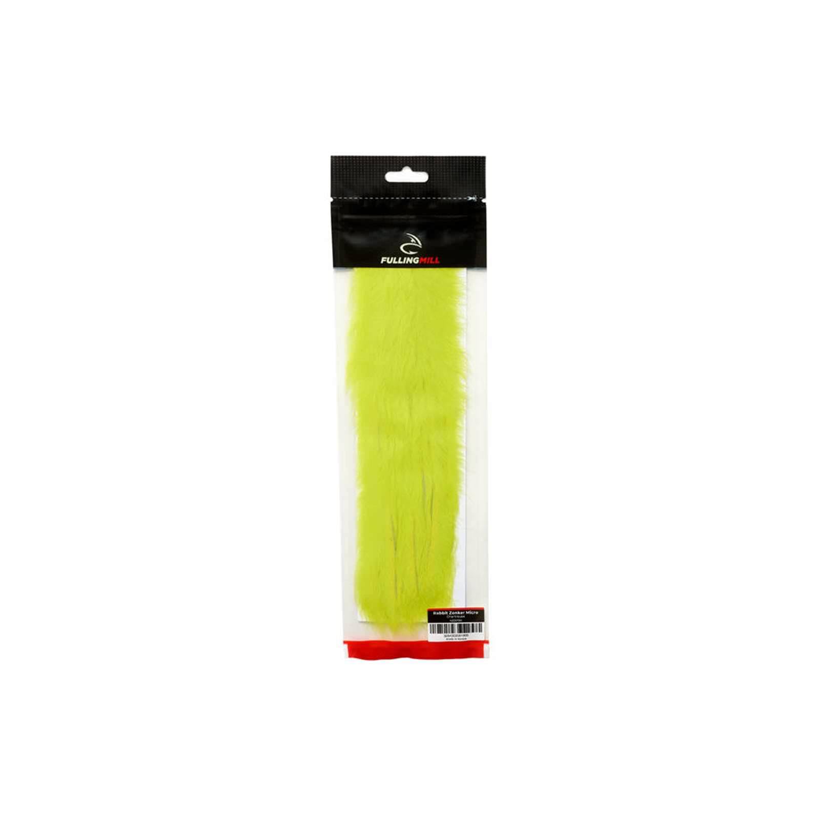 Fulling Mill Rabbit Zonker Micro (Chartreuse)