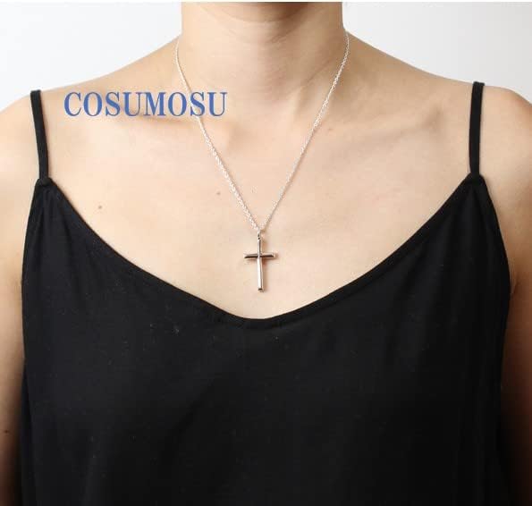 COSUMOSU 1.41-Inch Cross Pendant 925 Sterling Silver – Medium Size Religious pendant for Women and Men, Church Jewelry Gift - Image 5