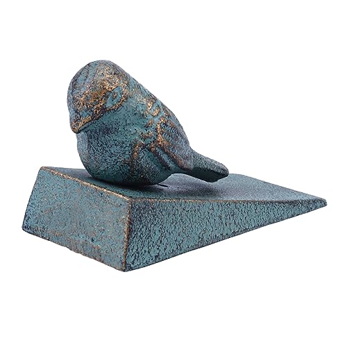 Cale de porte en fer rétro maison butoir sol de sécurité