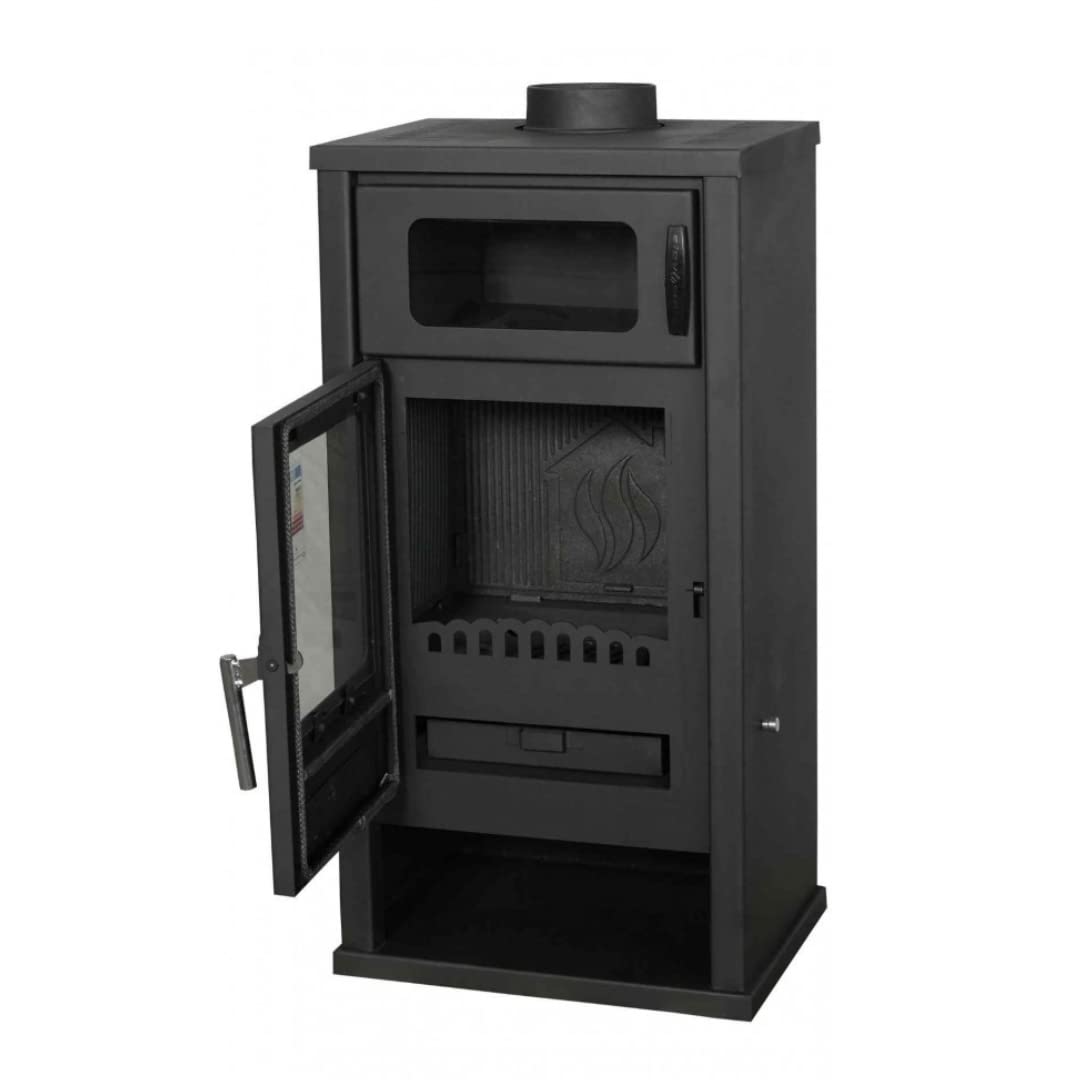 Poêle à Bois avec Four BALKAN ENERGY Troy 7.8kW