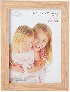 Inov8 Framing Photo Frame, Dense wood, Lime Oak, 7"x5" (17.78cm x 12.7cm)