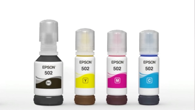 EPSON 552 EcoTank Ink Ultra-high Capacity Bottle Five Color Combo