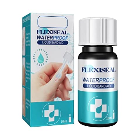 CeFoney Liquid Plaster, Liquid Band Aid Waterproof and Breathable Quick-dry Liquid Bandage for Minor Cuts Scrapes Wounds 10ML Cover