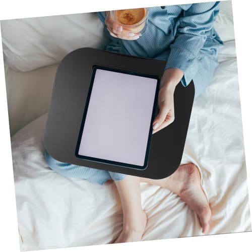 Bureau portable SHINEOFI pour ordinateur et support de cahier compact - 5