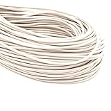 2.Hauptmaterial dieser Spule ist Polyester, hohe Elastizität und Flexibilität, gut zum Nähen und Basteln.