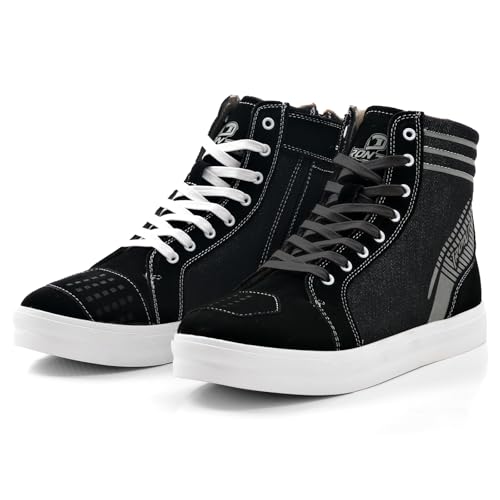 [IRON JIA'S] バイク シューズ ライディングシューズ バイクブーツ 靴...