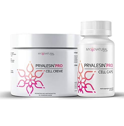 Preisvergleich Produktbild MyNaturalSecret Cellulite Defense Set. Creme + Tabletten. Original-Set. Kombinierter Wirkstoff zur Behandlung von Cellulite. XXL Creme 250ml. Original Pryalesin® Komplex.