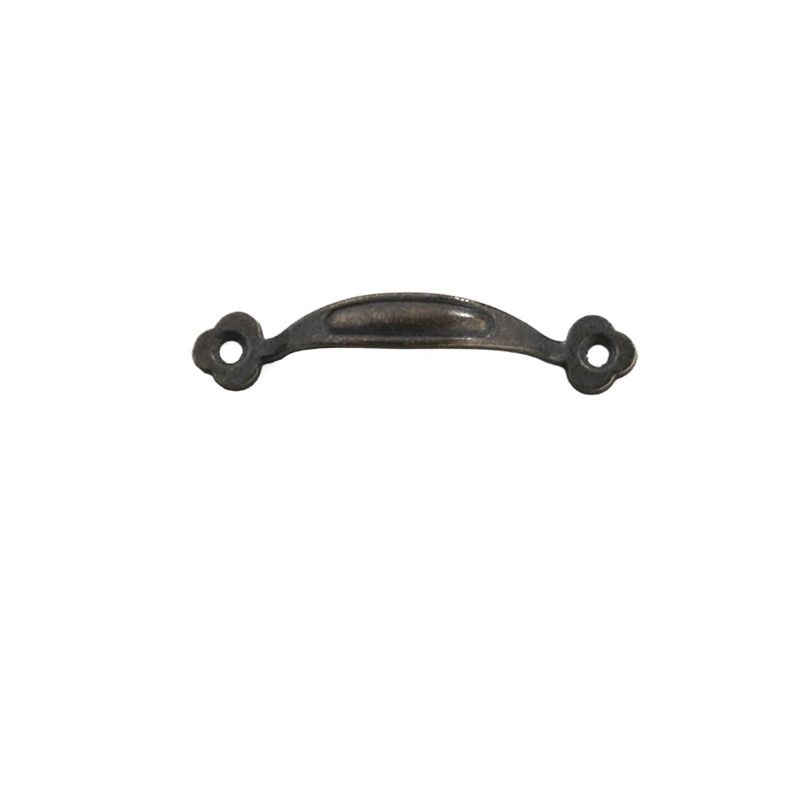 YILWPV 2pcs Vintage Knobs Drawer Pulls Antique Zinc Alloy Cabinet Handles Bronze Door Furniture Handle Sets(79mm-Bronze)
