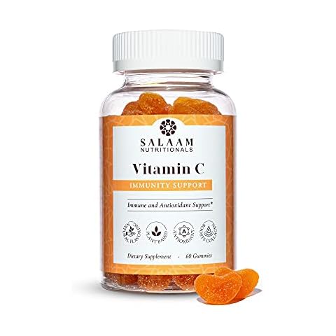 Salaam Nutritionals - Vitamin C, Gummy Vitamins, Antioxidant and Immune Support, 60 Count, 1 Pack Cover