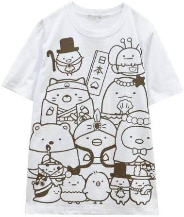 Amazon すみっコぐらし 映画版 限定 Tシャツ 白 L 男女兼用 アニメ 萌えグッズ 通販