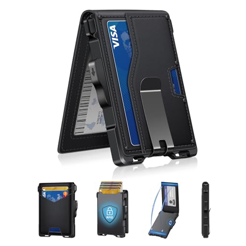 GHUKY Metal Pop Up Wallet