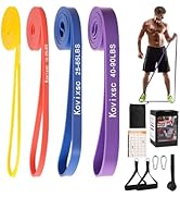 Resistance Bands for Working Out, Pull Up Assistance Bands, Exercise Workout Bands for Men & Wome...