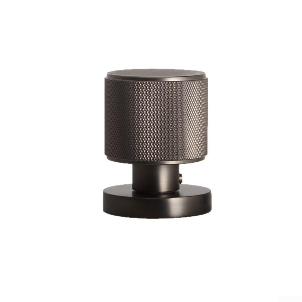Cerradura de puerta invisible de una sola cara, aleación de zinc oculta, control interior silencioso para puertas de madera, hardware minimalista moderno, acero negro, fácil instalación