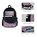 Imagen de NImongt Mochila para adultos con estampado rosa de unicornios