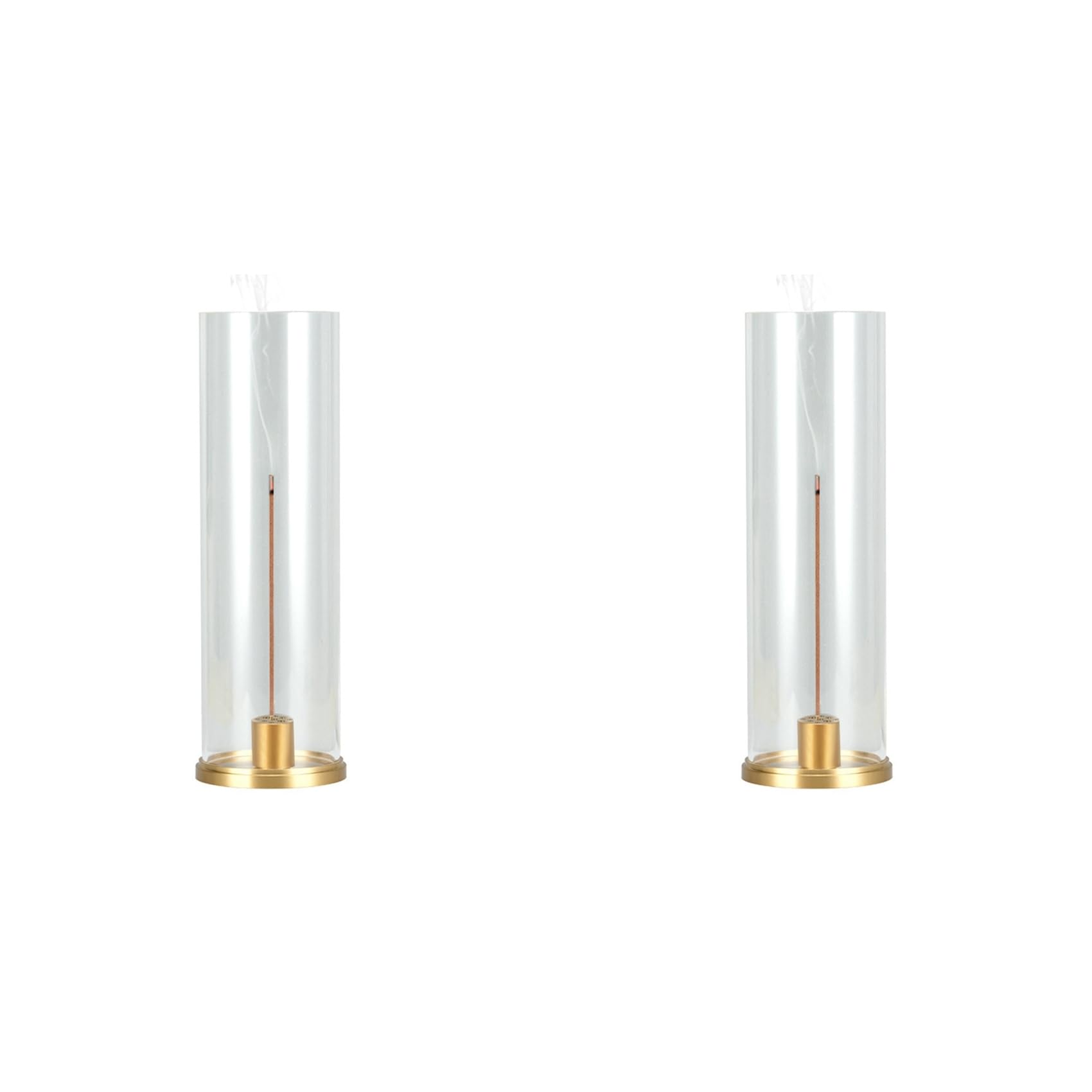Hndhbfgrt 2X Incense Holder, Insence-Stick Holder [Anti-Ash Flying], Modern Incense Burner for Sticks with Removable Ash Catcher