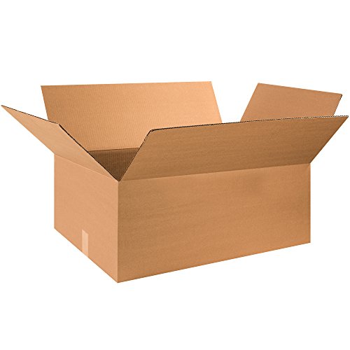 Image of BOX USA 28x20x12 Corrugated Boxes, Large, 28L x 20W x 12H, Pack of 15 | Shipping, Packaging, Moving, Storage Box for Home or Business, Strong Wholesale Bulk Boxes