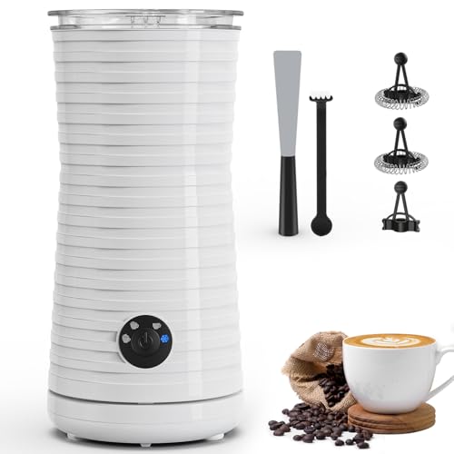 Morpilot Espumador de Leche Eléctrico, Calentador Leche 4 en 1,