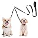 JSTHHTT Doppelte Hundeleine, 360° Tangle-Free Design, Verstellbar, Reflektierend, Für Kleine Mittelgroße Hunde