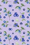  Blueberry Composition Notebook - Fruity Collection: College ruled / 120 page/ 9.25*12.5 inches
