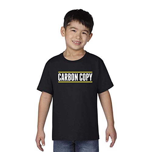 Image of TheYaYaCafe Original & Carbon Copy Dad and Son T-Shirts (Sold Separately) - Cotton, Regular Fit, Round Neck, Half Sleeves