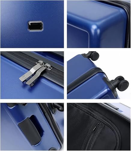 Luggage Travel Gear Suitcases with Wheels Large-Capacity Luggage Hard Shell Combination Lock Carry On Luggage(H,30 inch)2