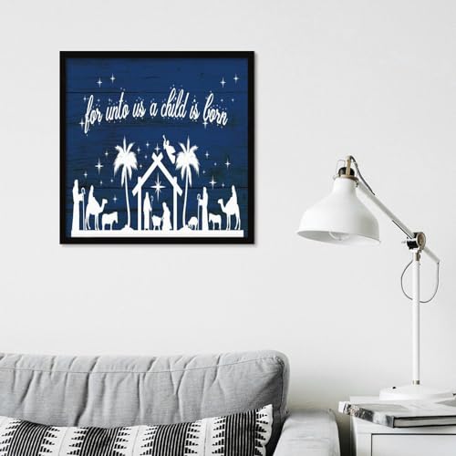 Décoration murale familiale de Noël en bois à offrir pour embellir la maison