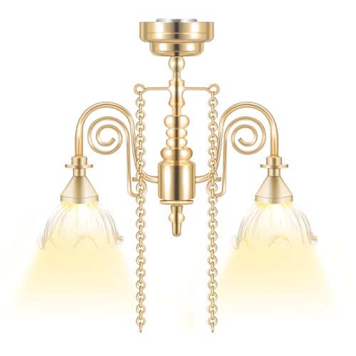 Lampe miniature maison de poupée pour sublimer une scène trop sombre