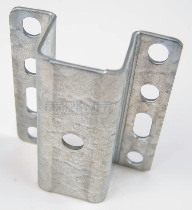 Chapeau de remorque de bateau support galvanisé 3.8 cm pour stabiliser les poteaux de guidage