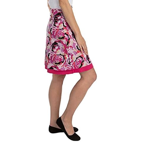 Colorado Clothing Company Women's Reversible Tranquility Skirt, Pink Pattern , Medium Cover