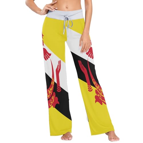 Pantalon de pyjama Brunei pour femme GuoChe en taille L
