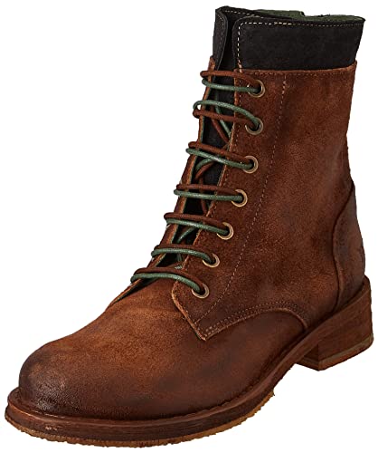 Felmini - Cooper D175 - women s lace-up boots Cognac leather - 38 EU Size