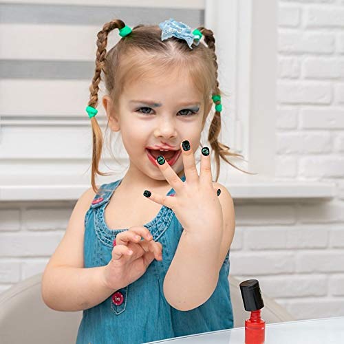 tao pipe Kinder Nägel, 108 Stück Selbstklebende Fingernägel zum Aufkleben Kunstnägel Fake Nails zum Aufkleben Nagelset… – Bild 8