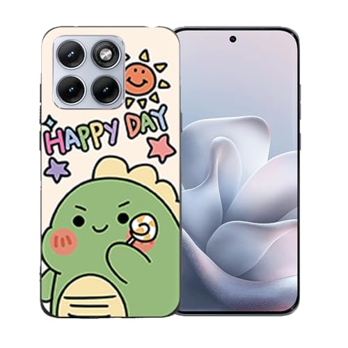 LCEHTOGYE �K�p Motorola Moto Edge 70 Fusion�p�P�[�X�A�K�p Motorola Moto Edge 70 Fusion (6,78")�ƌ݊����̂��钴���^�u���b�N�\�t�gTPU�V���R���Q���P�[�X�ی�J�o�[ - LLM49