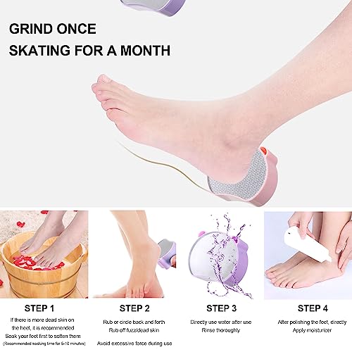 Epilatore Indolore,Yiyifor 2 Pezzi Doppio Lato