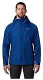 Mountain Hardwear Acadia Jacket Men’s Lightweight Rain Jacket for Hiking, Camping, Climbing, and Everyday - Nightfall Blue - Small