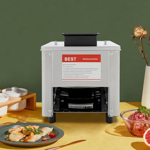 Cortadora Eléctrica de Carne 850W Acero Inoxidable miniatura 6